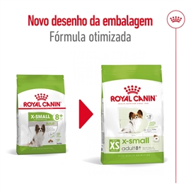 Royal Canin X-Small Adult +8 - 0,500 kgs - RC312206590