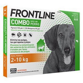 Frontline Combo - 3 Pipetas - 40 a 60 Kgs - HE1110275