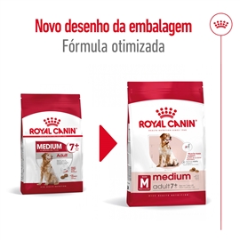 Royal Canin - Medium Adult 7+ - 4 kgs - RC320408520