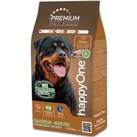 Happyone Premium Cão Adulto Grain Free - Sem Cereais, com Frango Fresco - 4 Kgs - GEHOP003-01