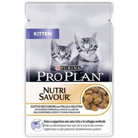 Pro Plan Kitten NutriSavour saqueta de Peru - 85 Grs - NE12430962