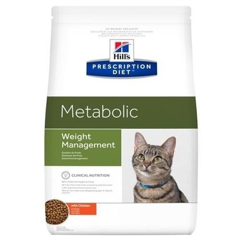 Hill's Prescription Diet™ Feline Metabolic com Frango - 8 Kgs - FMETA8