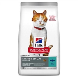 Hill's Science Plan Sterilised Young Adult Cat com Atum - 0.300 Grs - 052742933900