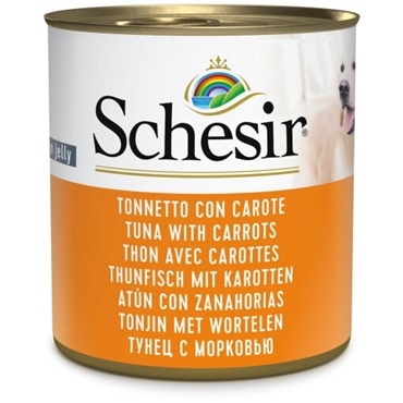 Schesir Atum com Cenoura para Cães