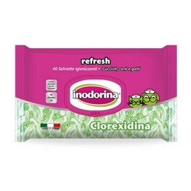 Inodorina - Toalhetes Refresh - Clorexidina - FOCO100106
