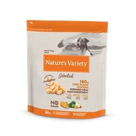 Natures Variety Selected Cão No Grain Mini Adulto FRANGO CAMPO - 0,6 kgs - AFF928153