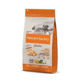 Natures Variety Selected Cão No Grain Mini Adulto FRANGO CAMPO - 1,5 kgs - AFF927938