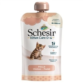 Schezir Kitten Care Saqueta em creme Frango - 150 Grs - HE1958605