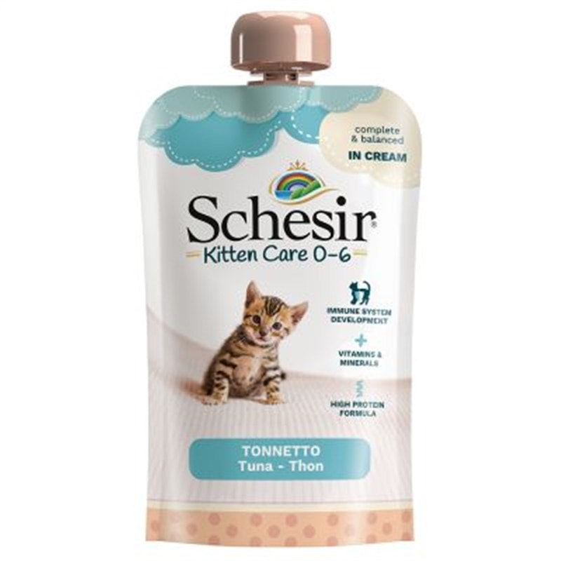 Schezir Kitten Care Saqueta em creme Atum - 150 grs - HE1958604