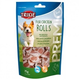 Trixie Rolos de peixe e frango para cães - Trixie - 75  Grs - OREXTX31535