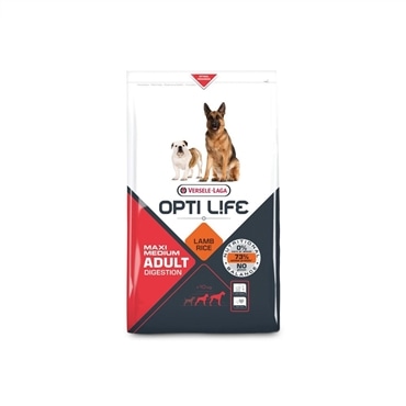Versele-Laga Opti Life Digestion Cão Medium/Maxi Adulto - Cordeiro e arroz