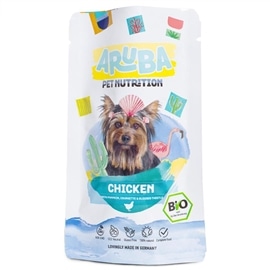 Aruba Alimento para cão - Frango com abóbora e curgete - 100 Grs - NGADP003