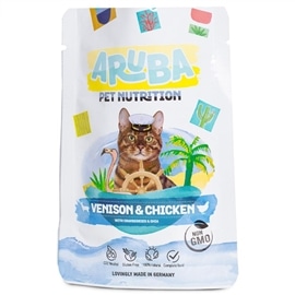 Aruba Alimento para gato - Veado e frango com arandos - 70 Grs - NGACP004