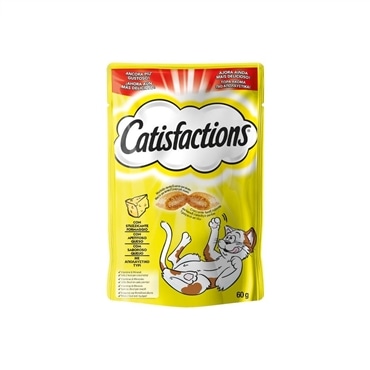 Catisfactions  Snacks para gatos - Queijo