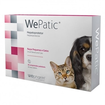 Wepharm WePatic - Protetor Hepático p/ Raças Pequenas e Gatos