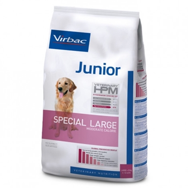 Virbac VET HPM Junior Special Large - Ração seca para cachorro grande com mais de 8 meses