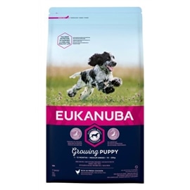 Eukanuba Puppy Raças Medianas - 12 Kgs - EUK1715