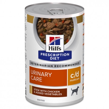 Hill's PD Urinary Care c/d Multicare - Alimento em molho para cão para suporte da saúde urinária - Frango e vegetais