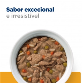 Hill's PD Urinary Care c/d Multicare - Alimento em molho para cão para suporte da saúde urinária - Frango e vegetais - 354 Grs 