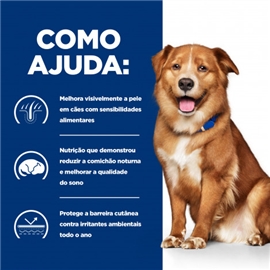 Hill's PD Derm Complete - Ração seca para cão com alergias - 1,5 Kgs - HE0100376