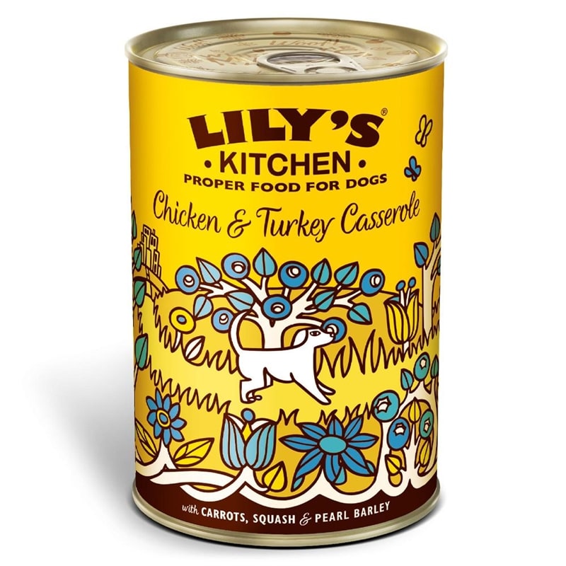 Lily's Kitchen Lily's Kitchen Chicken & Turkey Casserole - Alimento em patê para cão - Frango com peru - 400 grs - LK02-DCC2