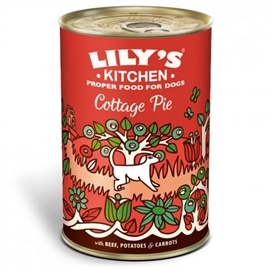 Lily's Kitchen Lily's Kitchen Cottage Pie - Alimento em patê para cão - Vaca, batata e cenoura - 400 grs - LK02-DBD3