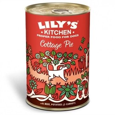 Lily's Kitchen Lily's Kitchen Cottage Pie - Alimento em patê para cão - Vaca, batata e cenoura