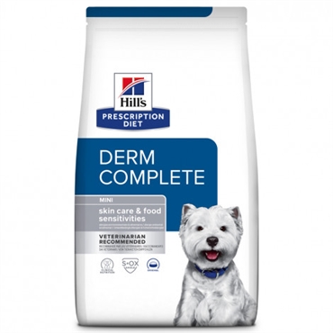 Hill's PD Derm Complete Mini - Ração seca para cão pequeno com alergias