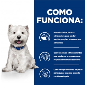 Hill's PD Derm Complete Mini - Ração seca para cão pequeno com alergias - 1 Kgs #6 - HE0100012