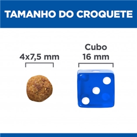 Hill's Perfect Weight & Active Mobility Small - Ração seca para cão pequeno para controlo do peso e mobilidade - Frango - 1,5 K