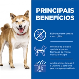 Hill's No Grain Adult Medium - Ração seca sem cereais para cão de porte médio - Frango - 2,5 Kgs #4 - CE605374