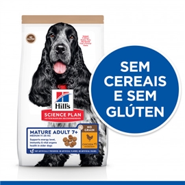 Hill's No Grain Mature 7+ - Ração seca sem cereais para cão com mais de 7 anos - Frango - 14 Kgs #3 - CE605382