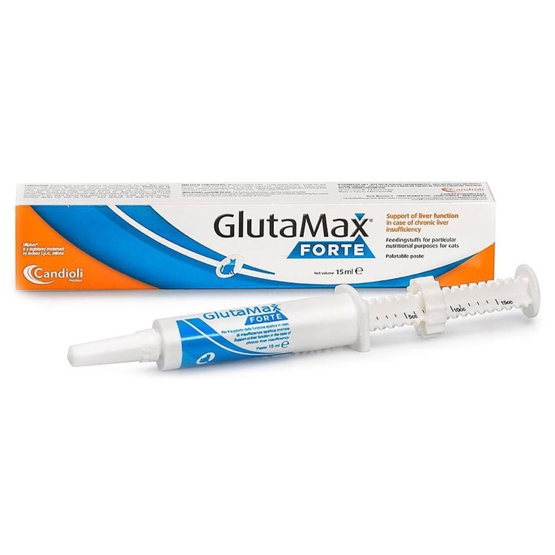 KimiPharma Pasta Glutamax Forte - Suporte hepático para cães e gatos - 15 ml - 1725