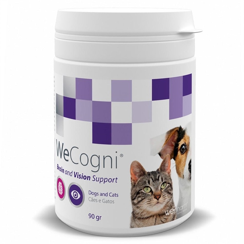 WeCogni - Suporte da função cognitiva e da visão para cães e gatos - WePharm - 90 Grs - HE1011454