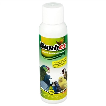 Banhex Produto para o banho das aves