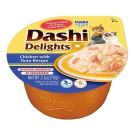 DASHI DELIGHTS CAT RECEITA DE FRANGO COM ATUM - 70 Grs - ACINC50-EU861