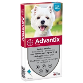 ADVANTIX CÃO - 1 PIPETA - ATÉ 4 KGS #2 - 676