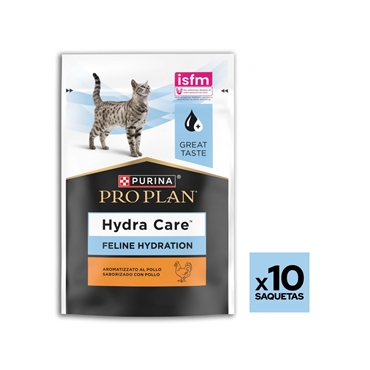 Pro Plan VD Hydra Care Frango - Alimento em molho complementar para gato para maior hidratação