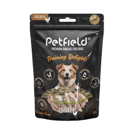Petfield Training Delights Chicken - 150 Grs - GEPETFLD-S5002