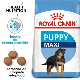 Royal Canin  Puppy Maxi - Ração seca para cachorro de porte grande - 15 Kgs + 3 Kgs - RC332159530