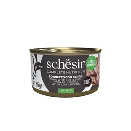 Schesir - Nutrição Completa para Gatos Adultos  ATUM/CHOCO - 85 Grs - HE1958795