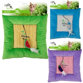 ALL FOR PAWS MANTA GATO GREEN RUSH  60 GR CATNIP 34CM - PRAFP2099