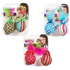 PAWISE BRINQUEDO BALL & FEATHER - PRPW28126