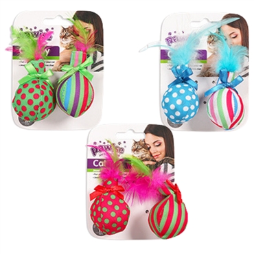 PAWISE BRINQUEDO BALL & FEATHER
