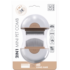 MPETS MINI PET COMB PELO LONGO 2EM CAST - PRMP10120899
