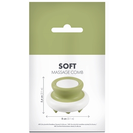 MPETS SOFT MASSAGE PET COMB DENTES LARGOS VERDE - PRMP10121699