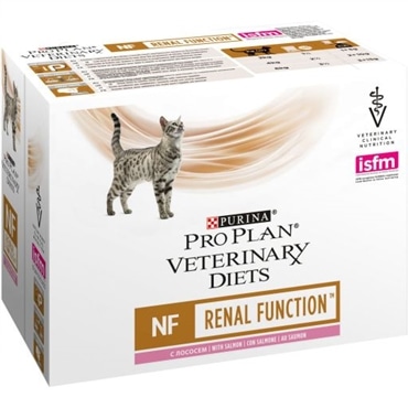 Pro Plan Veterinary Diets Feline NF Renal Function Pouch Salmão