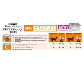 Pro Plan Veterinary Diets Feline OM Obesity Management Frango - 0,800 Kgs - 12308819