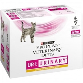 Pro Plan Veterinary Diets Feline UR Urinary Pouch Frango - 0,800 Kgs - 12308818