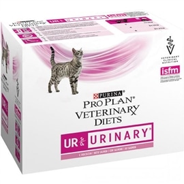 Pro Plan Veterinary Diets Feline UR Urinary Pouch Salmão - 0,800 Kgs - 12308816